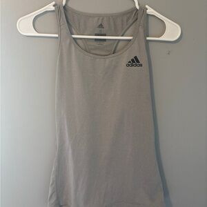 Adidas Light Gray Climalite Tank